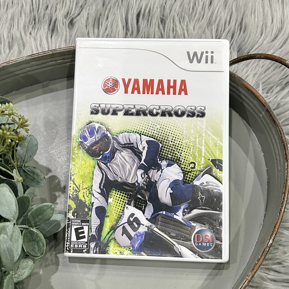 Yamaha Supercross Nintendo Wii Complete Motocross MX SX Motorcycle Racing Game